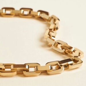 Eddie Borgo Gold Twisted Chain Necklace